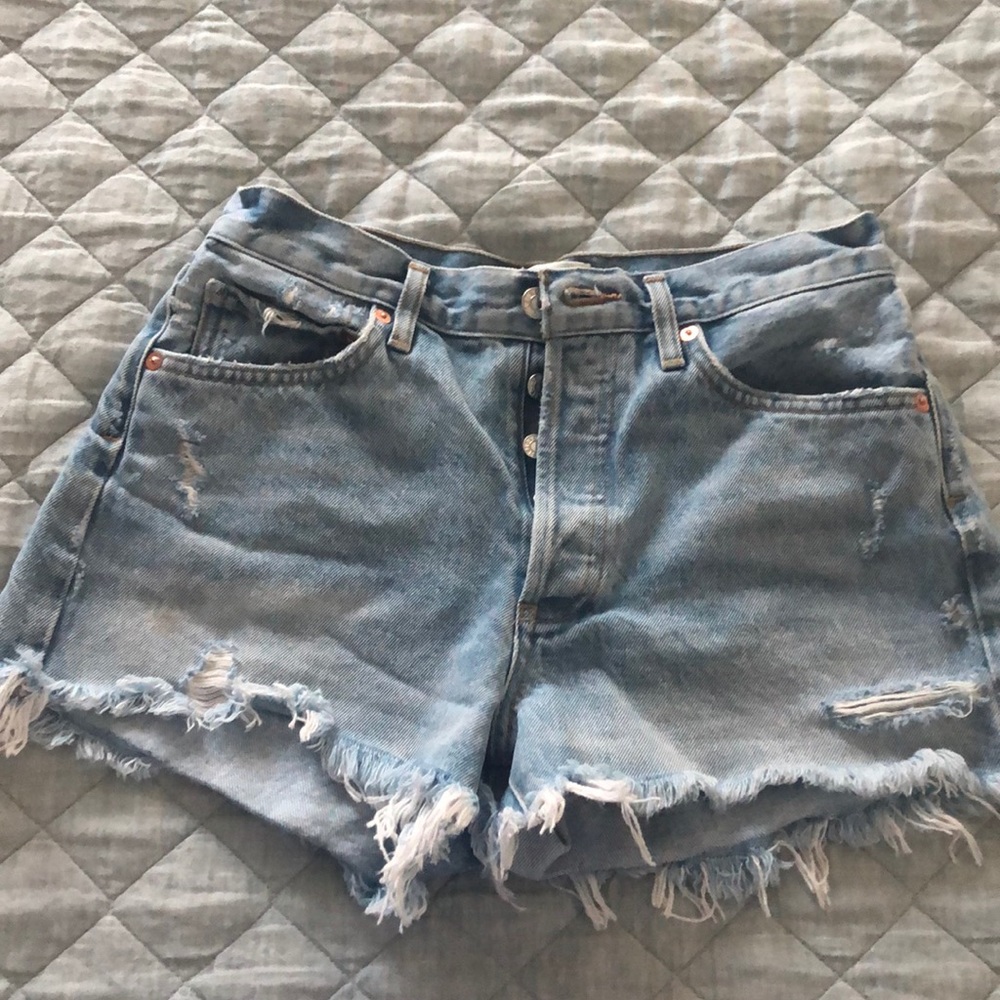 NWOT AGOLDE Parker shorts size 26